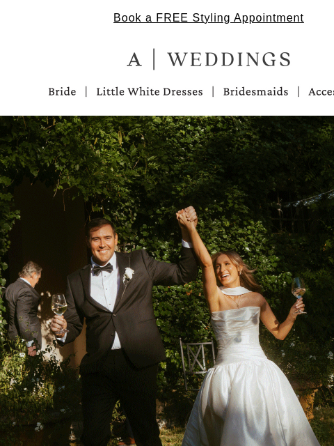 anthropologie newsletter: Real wedding stories 💍