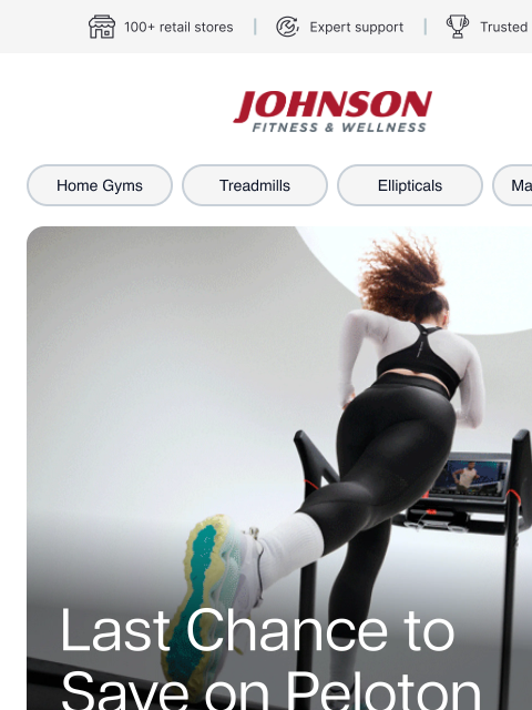 johnsonfit newsletter: Your Peloton Is Waiting
