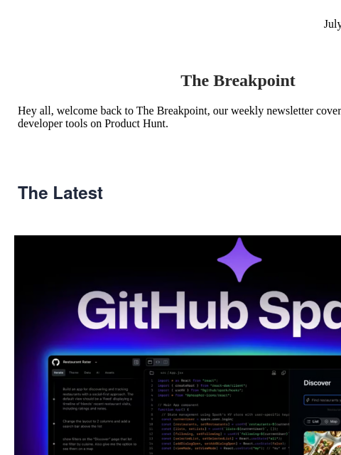 producthunt newsletter: 🛠️ What's your stack?