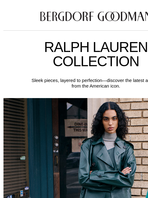 bergdorfgoodman newsletter: Designer Spotlight: Ralph Lauren Collection