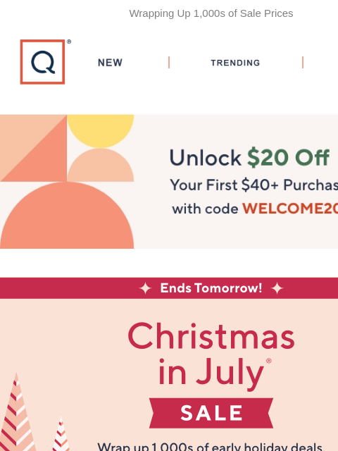 qvcemail newsletter: Don't Miss Early Holiday Deals