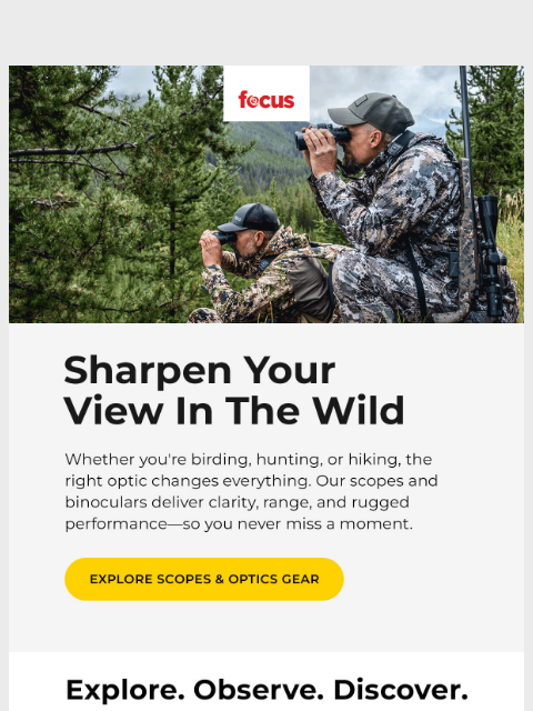 focuscamera newsletter: Scopes that keep you locked in 🎯