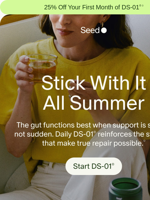 seed newsletter: What consistency looks like.