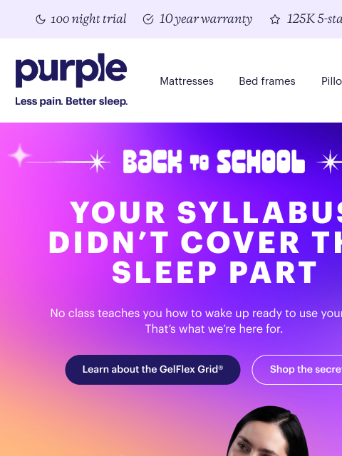 purple newsletter: Your syllabus skipped an important detail.