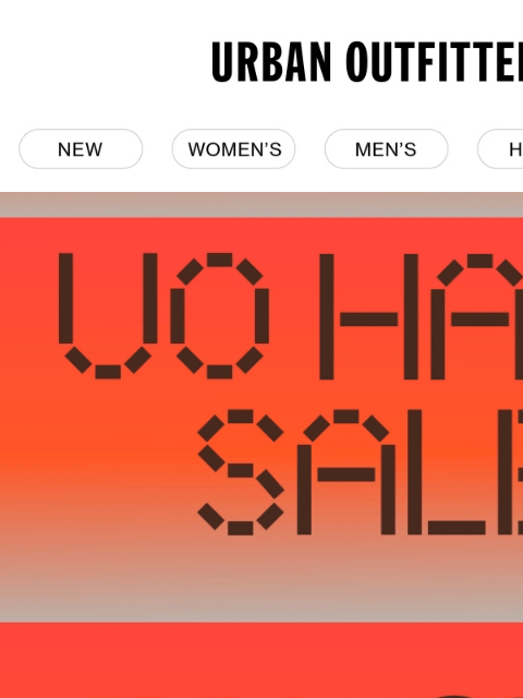 urbanoutfitters newsletter: Shop the UO Haul Sale: 30% Off Online