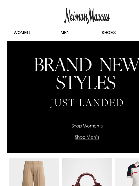 neimanmarcus newsletter: The New Edit: 1,000+ new designer styles