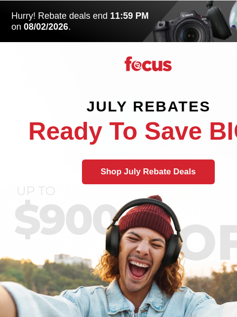 focuscamera newsletter: Up to $900 OFF: it’s your last chance