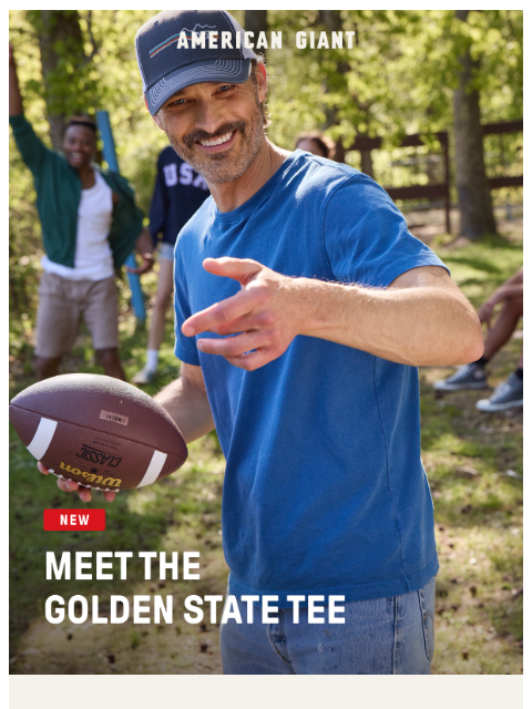 american-giant newsletter: Meet The Golden State Tee