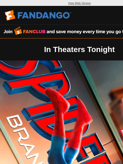 fandango newsletter: Don’t Miss Spider-Man: Brand New Day