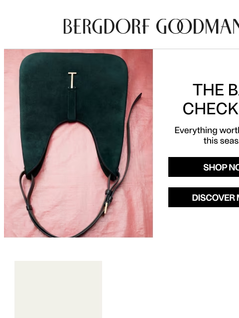 bergdorfgoodman newsletter: The Handbag Checklist