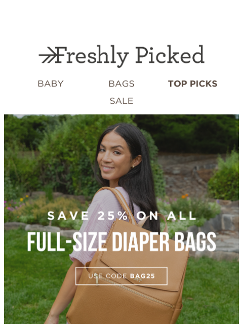 freshlypicked newsletter: Get 25% Off - Limited Time Offer! ⏰