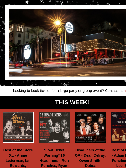 hive newsletter: Get your tickets for this weekend!