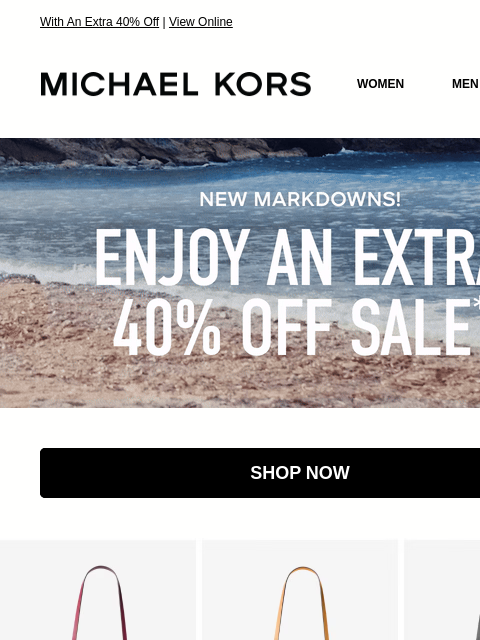 michaelkorsmail newsletter: New Markdowns Just Added!