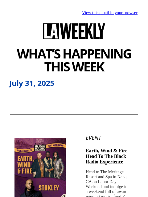 laweekly newsletter: What's Happening in LA This Week + Shaping LA’s Un...