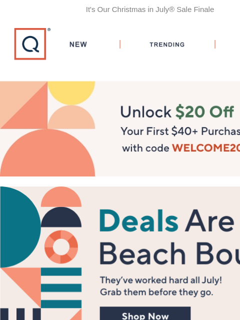 qvcemail newsletter: Final Chance for Summer Savings