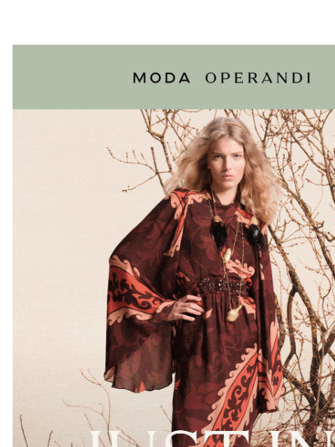 modaoperandi newsletter: Autumnal energy from JOHANNA ORTIZ