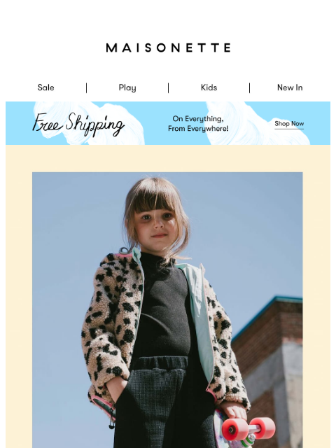 maisonette newsletter: ✏️ Back-to-School? See What's New