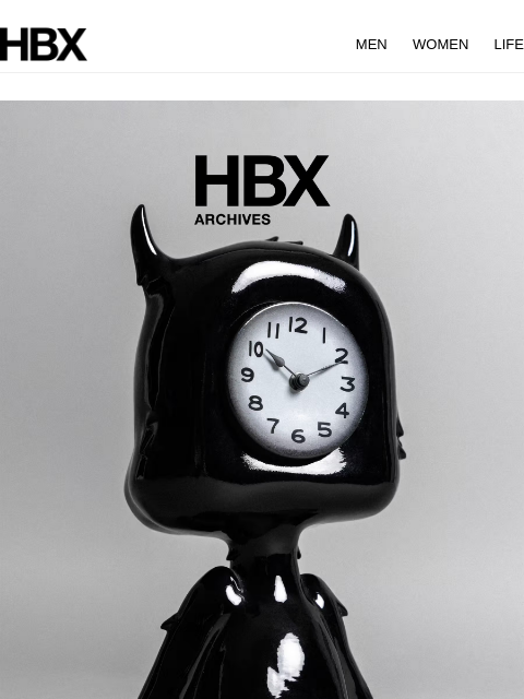 hbx newsletter: HBX Archives Preview: 1 Aug/9AM EST/9PM HKT Releas...