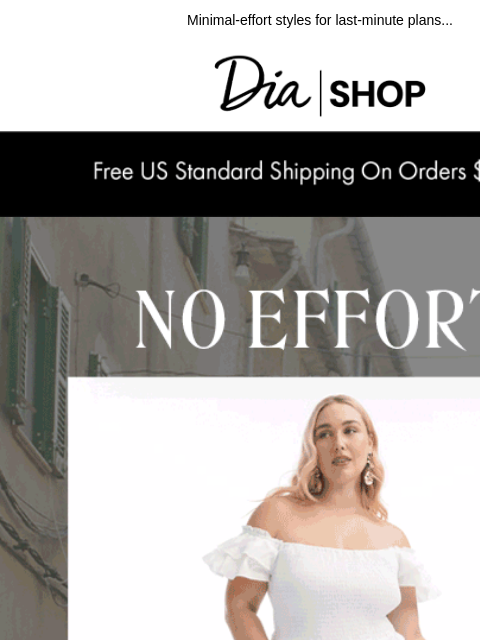 dia newsletter: Summer's Easiest Day Dresses​