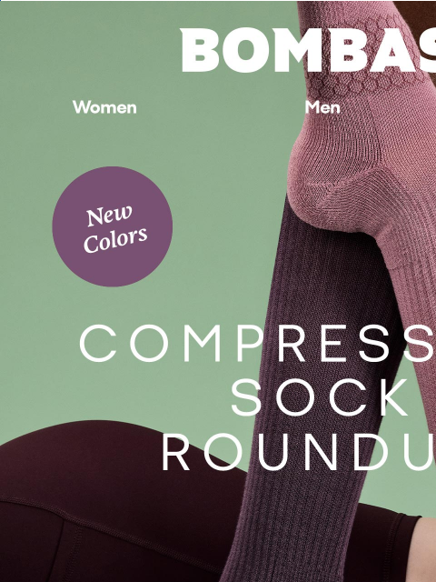 bombas newsletter: The Complete Compression Lineup