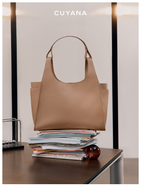 cuyana newsletter: Work Bag Roundup