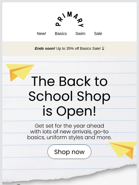 primary newsletter: Your One-Stop School Shop is Here! 📚🌈