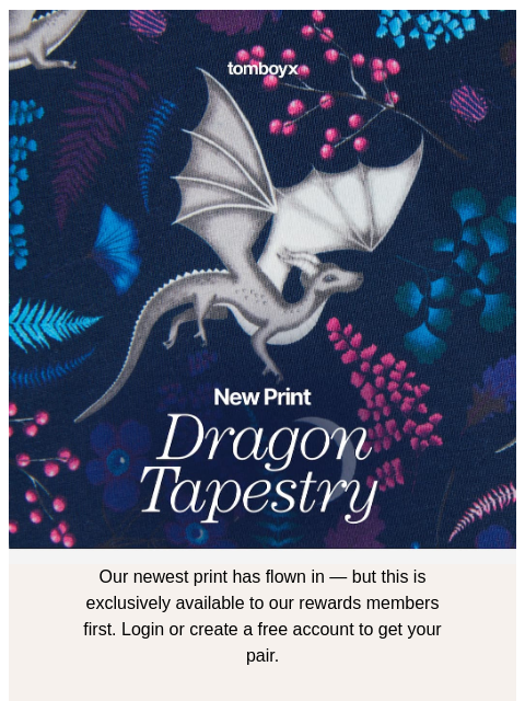 tomboyx newsletter: Dragons have hatched 🐉