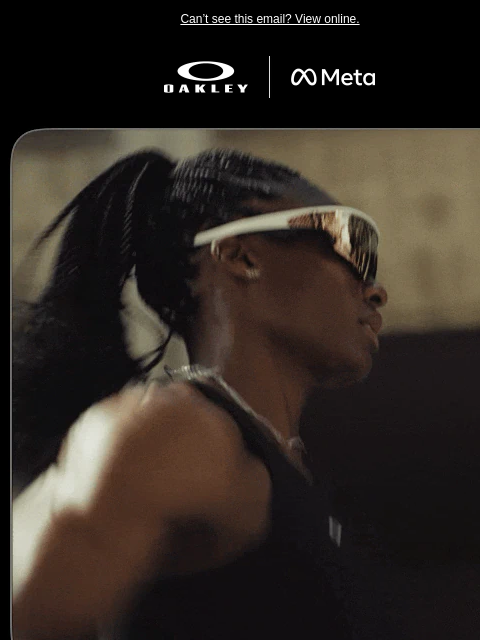 oakley newsletter: Performance AI Glasses Powered by Athletic Intelli...
