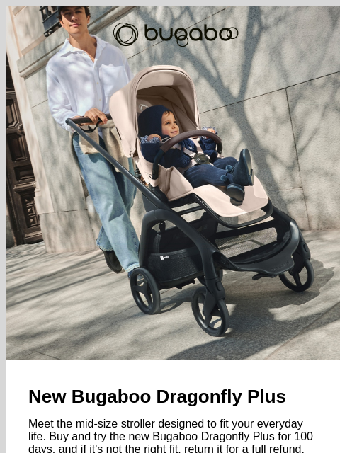 bugaboo newsletter: The mid-size stroller, perfected