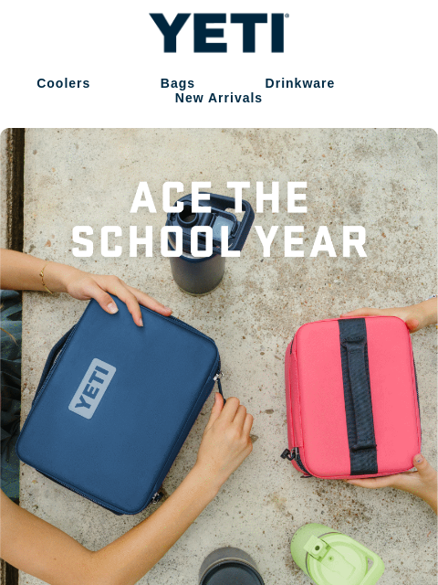 yeti newsletter: New Arrivals To Kick Off The School Year