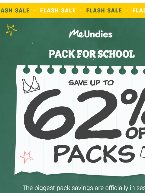 meundies newsletter: The packs everyone's talking about...