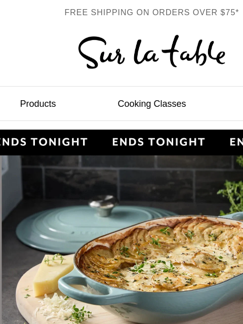 surlatable newsletter: Last call: Cookware and Cutlery deals end tonight.