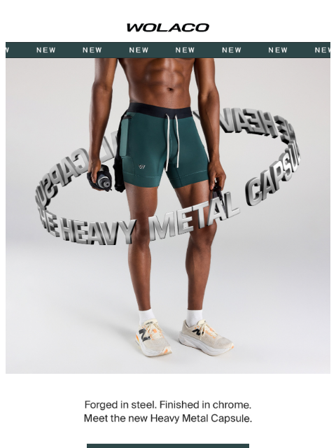 wolaco newsletter: NEW | THE HEAVY METAL CAPSULE  👀