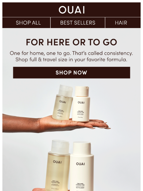 theouai newsletter: For here or to go?
