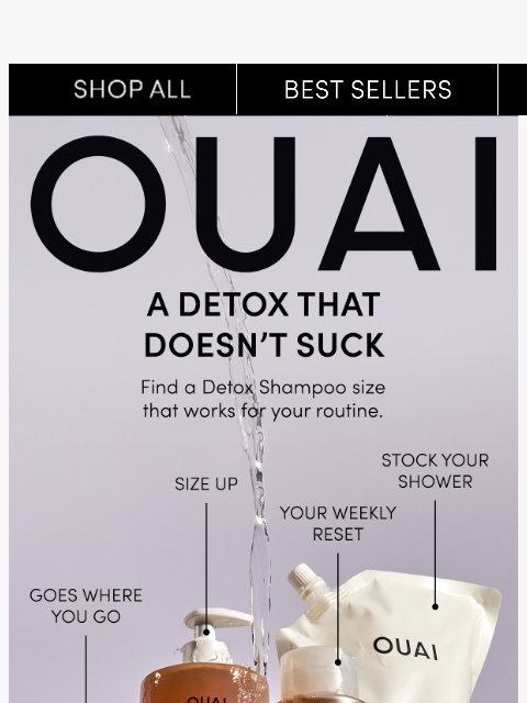 theouai newsletter: Finally, a Detox that doesn’t suck