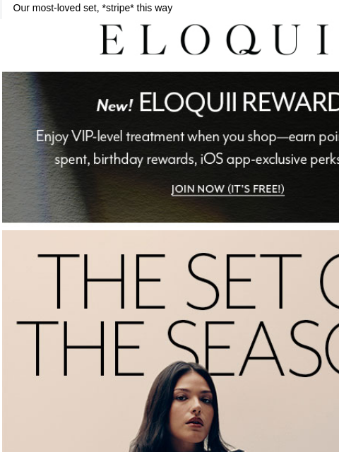eloquii newsletter: STRIPES ON STRIPES