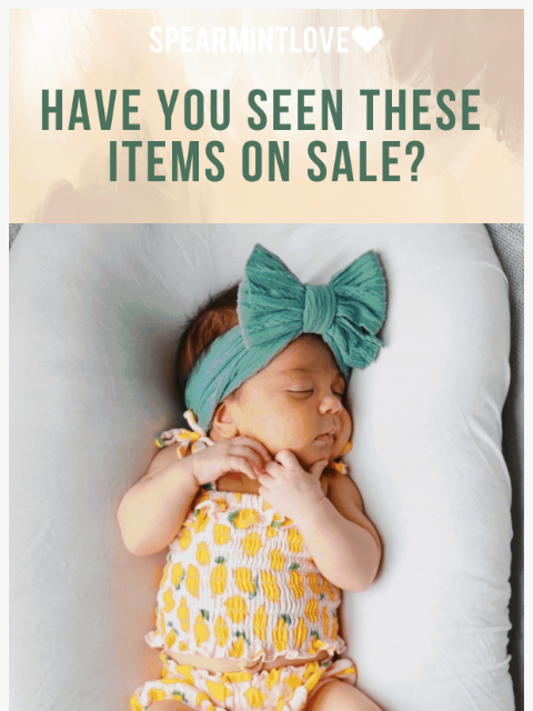 spearmintlove newsletter: Wait… did you see what’s on sale? 👀