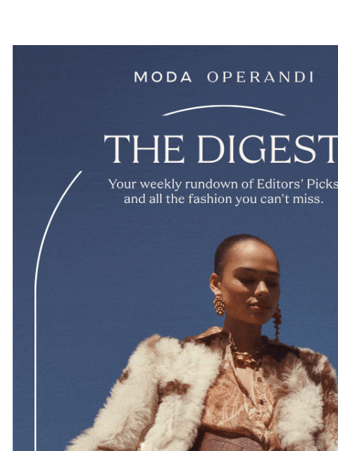 modaoperandi newsletter: How to make prints look effortless
