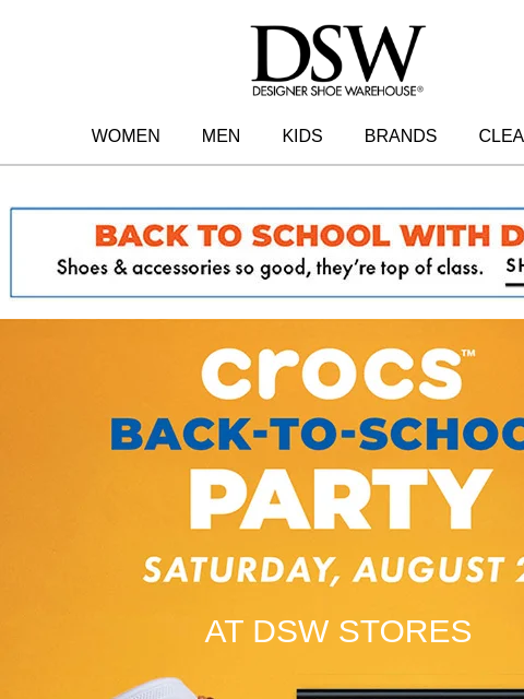 dsw newsletter: The 5 new trends you *need* for August.