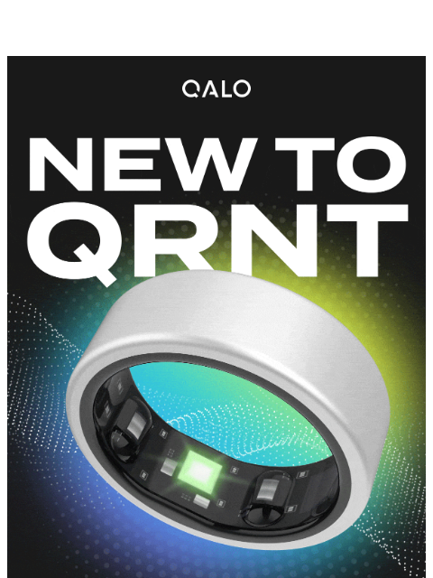 qalo newsletter: NEW QRNT FEATURES