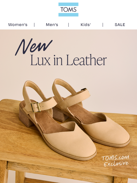 toms newsletter: The Jaclyn Heel Gets a Sweet New Color