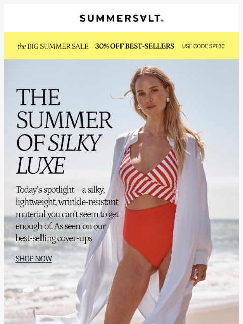 summersalt newsletter: The easiest way to finish your swim look ✨