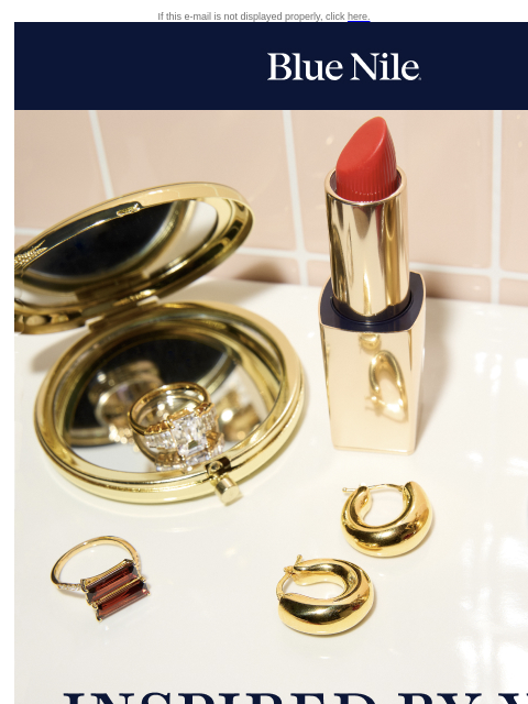 bluenile newsletter: Good News: We Saved Your Favorite Styles