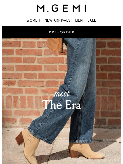 mgemi newsletter: Pre-Order Our First Boot Of The Season