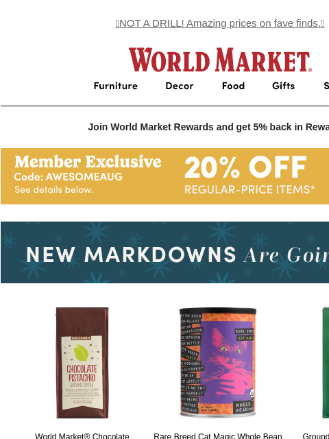 emailworldmarket newsletter: NEW SALE PRICE 🤯