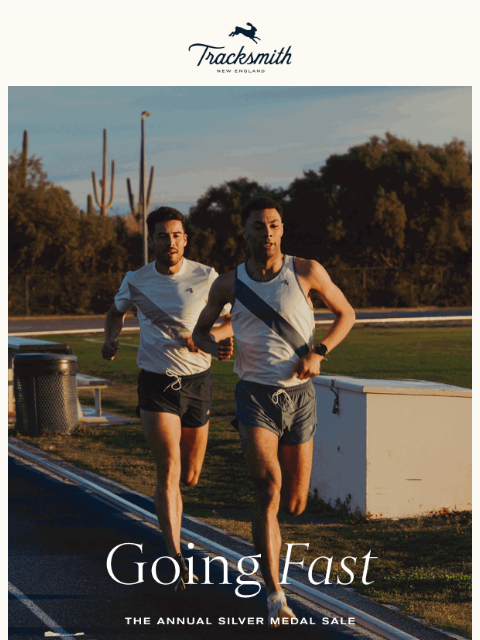tracksmith newsletter: Serious Savings on Tracksmith Essentials