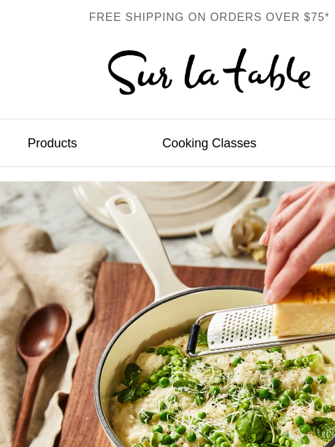 surlatable newsletter: Saucy deal: 2 pans at the best prices of the year.