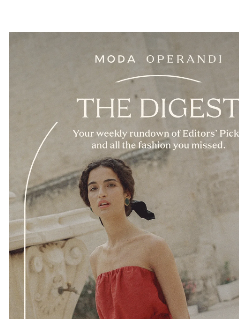 Plus, new Olympia Le-Tan, our Fragrance Discovery Set is back, Giambattista Valli's hosting essentials & more in this week's Digest ͏ ‌ ﻿ ͏ ‌ ﻿ ͏ ‌ ﻿ ͏ ‌ ﻿ ͏ ‌ ﻿ ͏ ‌ ﻿ ͏ ‌ ﻿ ͏ ‌ ﻿ ͏ ‌ ﻿ ͏ ‌