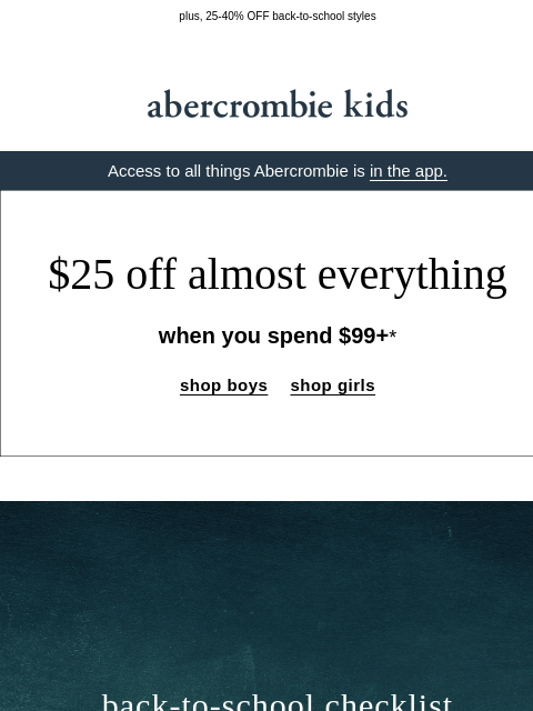 plus, 25-40% OFF back-to-school styles ͏ ͏ ͏ ͏ ͏ ͏ ͏ ͏ ͏ ͏ ͏ ͏ ͏ ͏ ͏ ͏ ͏ ͏ ͏ ͏ ͏ ͏ ͏ ͏ ͏ ͏ ͏ ͏ ͏ ͏ ͏ ͏ ͏ ͏ ͏ ͏ ͏ ͏ ͏ ͏ ͏ ͏ ͏ ͏ ͏ ͏ ͏ ͏ ͏ ͏ ͏ ͏ ͏ ͏ ͏ ͏ ͏ ͏ ͏ ͏ ͏ ͏ ͏ ͏ ͏ ͏ ͏ ͏ ͏ ͏ ͏ ͏ ͏ ͏ ͏ ͏ ͏ ͏ ͏ ͏ ͏