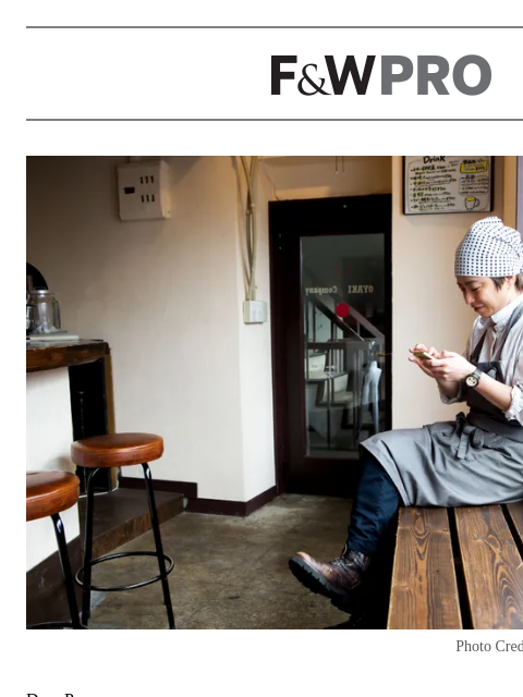 foodandwine newsletter: Give Me a Break